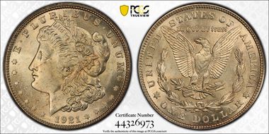 1921-S $1 MS63