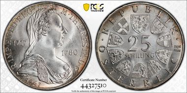 1967 25 Sch Maria Theresa MS66