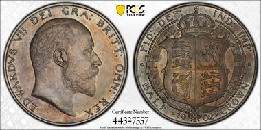 1902 1/2 Cr S-3980 Matte PR64