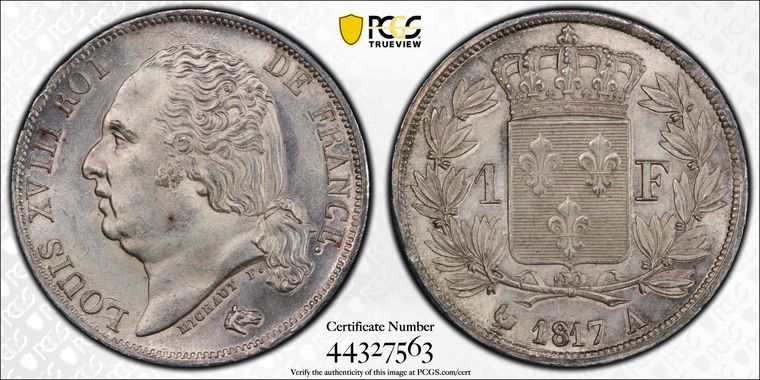 Cert 44327563 - Coin Image