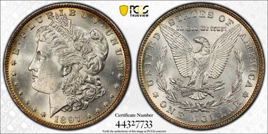 1897 $1 MS64