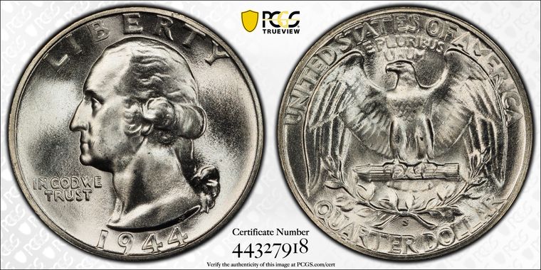 Cert 44327918 - Coin Image