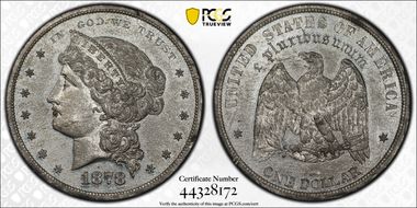 1878 $1 J-1556a PR62