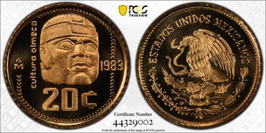 1983-Mo 20C KM-491 PR69DCAM