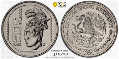 1983-Mo P50C Pattern PR Set Palenque PR67