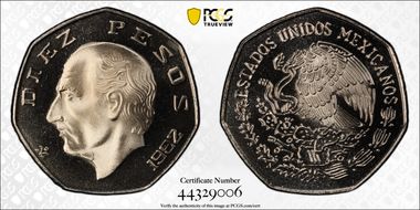 1982-Mo P10 P Pattern PR Set PR68CAM