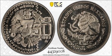 1983-Mo P50 P Pattern PR Set PR67CAM