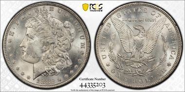 1882-CC $1 GSA Hoard MS63