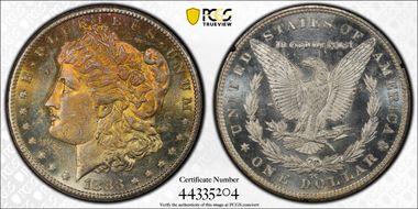 1883-CC $1 GSA Hoard MS62