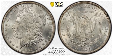 1884-CC $1 GSA Hoard MS63