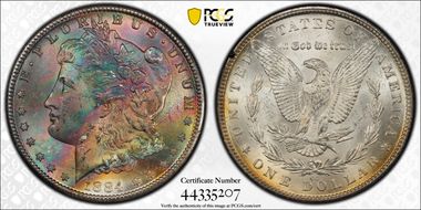 1884-CC $1 GSA Hoard MS64