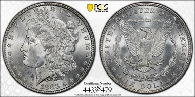 1883 $1 MS63