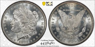 1883-CC $1 MS62