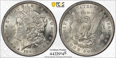 1881-O $1 MS61