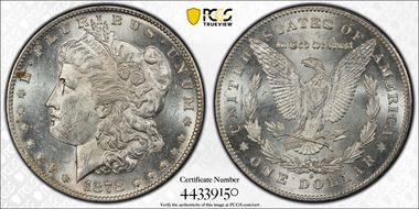 1878-S $1 MS61