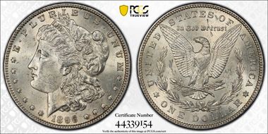 1896 $1 MS61