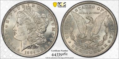 1884-O $1 MS63