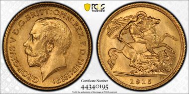 1915-S 1/2 Sov S-4009 MS66+