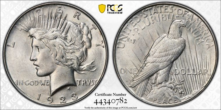 Cert 44340782 - Coin Image