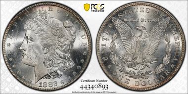 1882-S $1 MS63