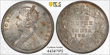 1900-B Rupee SW-6.155 MS61