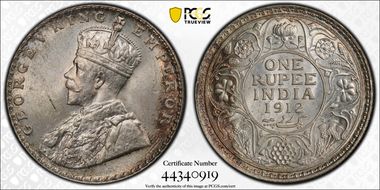 1912(B) Rupee SW-8.19 Prid-218 MS64