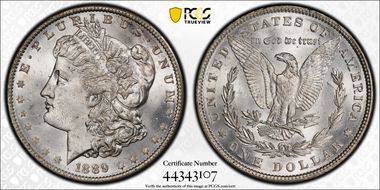 1889 $1 MS66