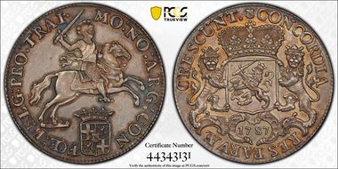 1787 Ducaton D-1832 MS62