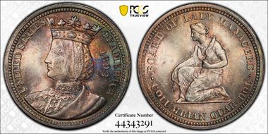 1893 25C Isabella MS64