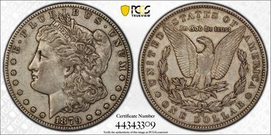 1879-CC $1 Capped Die XF40