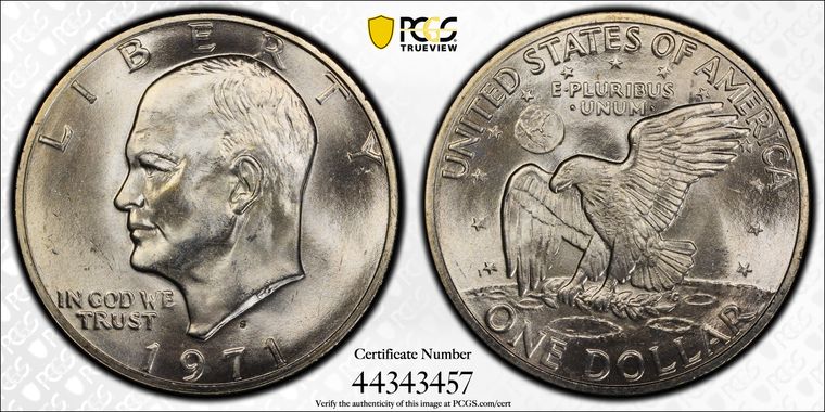 Cert 44343457 - Coin Image