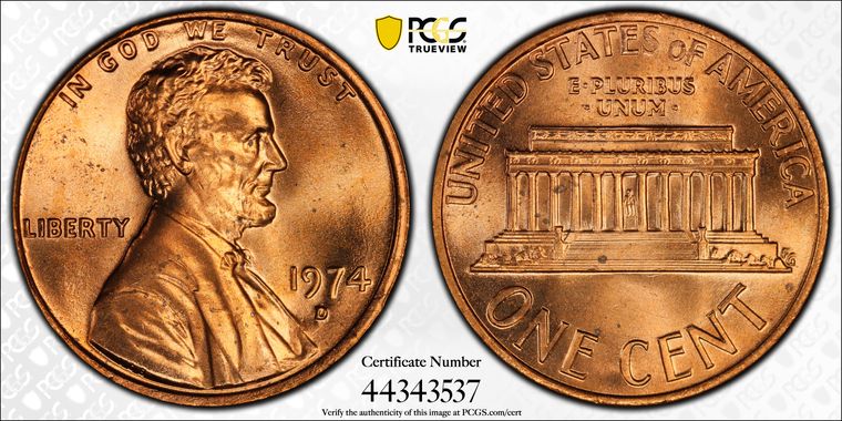 Cert 44343537 - Coin Image