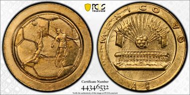 1970 Medal World Cup - Goalkeeper Au N1