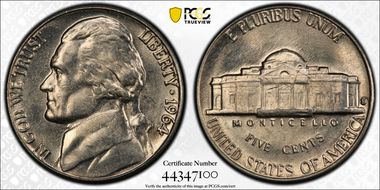 1964-D/D 5C RPM, FS-501 MS64