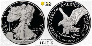 2021-S $1 Silver Eagle - Type 2 PR69DCAM