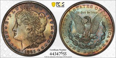 1885-O $1 MS62