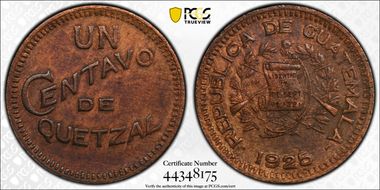 1925 1C KM-237a Bronze N1BN