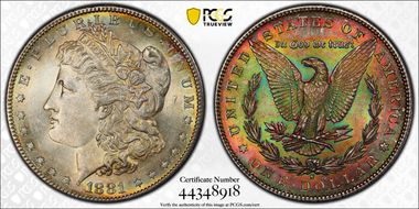 1881-S $1 MS64
