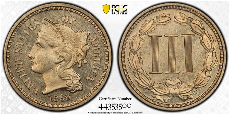 Cert 44353500 - Coin Image