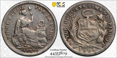 1904/894-JF 1/2 Din KM-206.2  Ag VF30