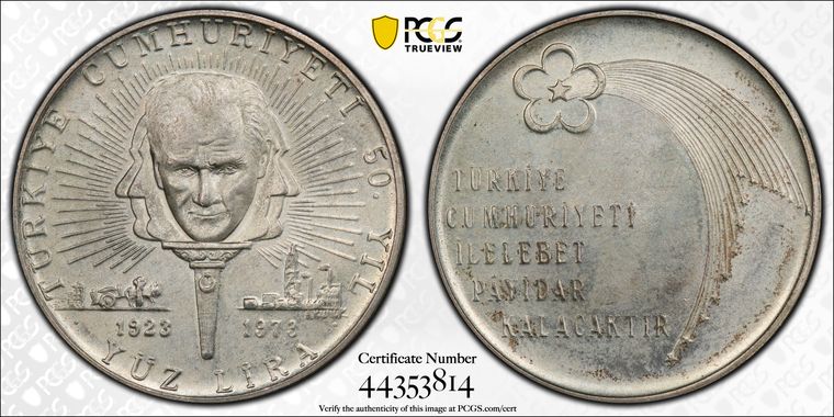 Cert 44353814 - Coin Image