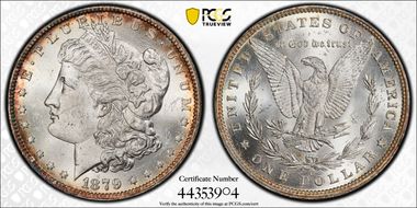 1879-O $1 MS62