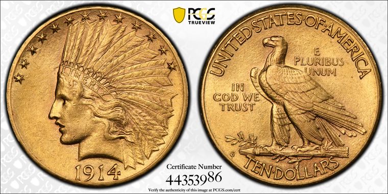 Cert 44353986 - Coin Image