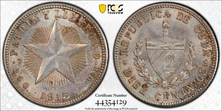 Cert 44354129 - Coin Image