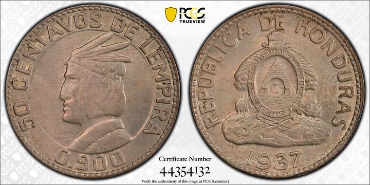 Cert 44354132 - Coin Image