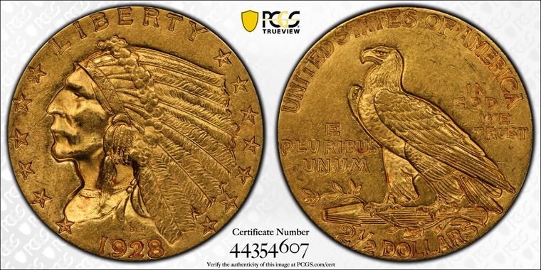 Cert 44354607 - Coin Image