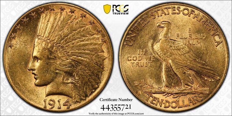 Cert 44355721 - Coin Image