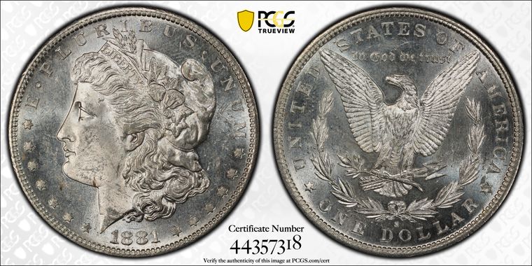 Cert 44357318 - Coin Image