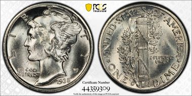 1935-S/S 10C RPM FS-501 MS66