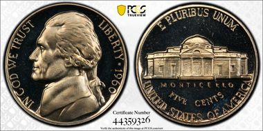 1960 5C QDR FS-801 PR67+ CAM